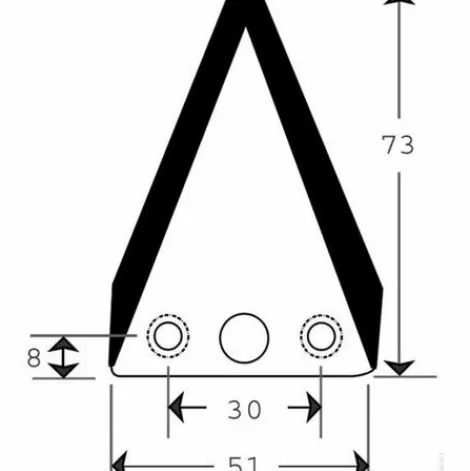 * Adaptable 3440420 Section Pour Barre De Coupe Esm> Accessoire Pour Tondeuse Et Autoportée