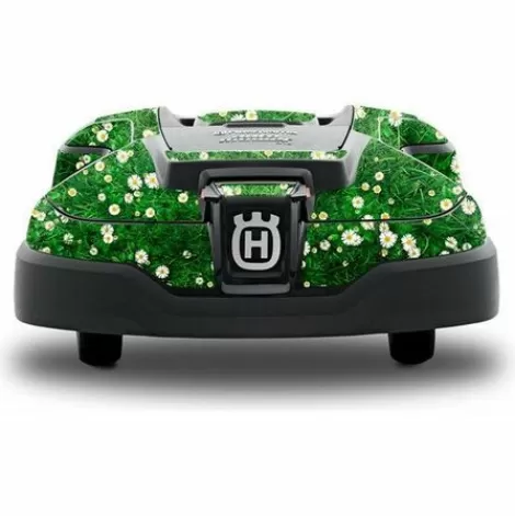 * Husqvarna Group Stickers Robot Tondeuse Automower Husqvarna Fleurs | 430X> Robot Tondeuse