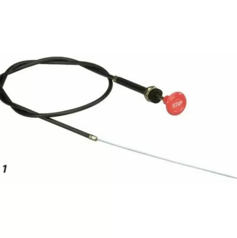 * Lem Select Cable Arret Moteur Complet L 1200 Mm> Accessoire Pour Tondeuse Et Autoportée