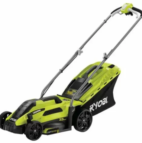 * Tondeuse EÉlectrique Ryobi 1300W Coupe 33Cm Rlm13E33S> Tondeuse À Batterie