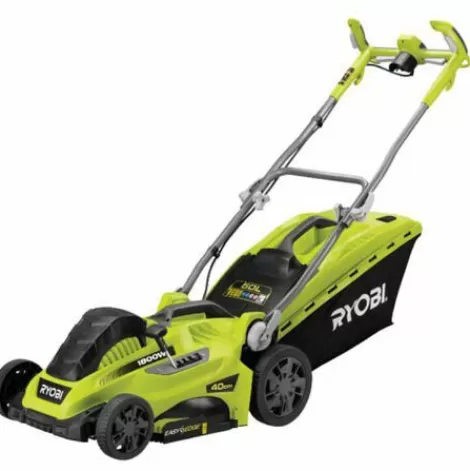 * Tondeuse EÉlectrique Ryobi 1800W Coupe 40Cm Rlm18E40H> Tondeuse À Batterie