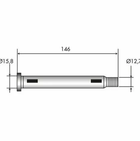 * Universel Axe De Palier De Lames Murray 24578 024578> Accessoire Pour Tondeuse Et Autoportée