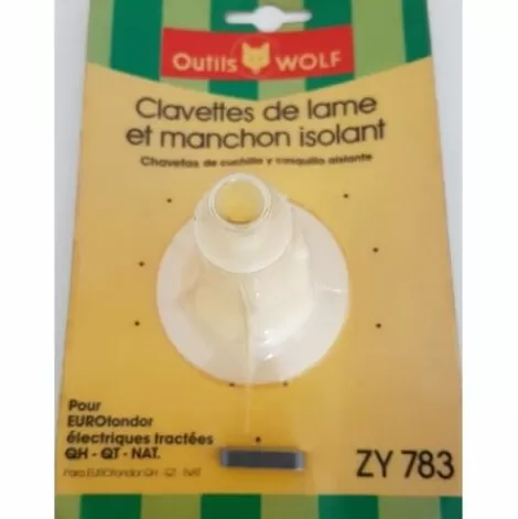 * Zy783 Manchon Isolant + Clavette Pour Tondeuse Outils Wolf> Accessoire Pour Tondeuse Et Autoportée