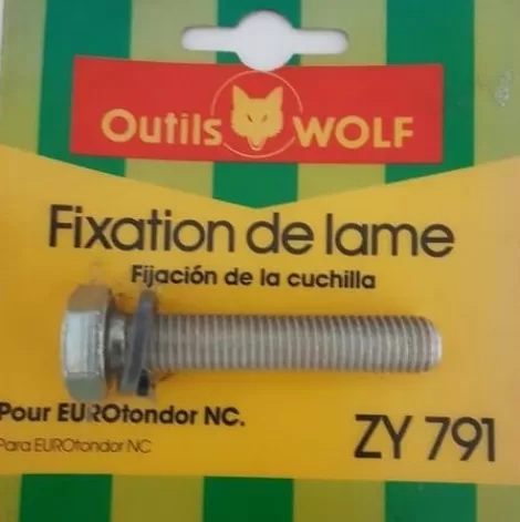 * Zy791 Vis De Lame Pour Tondeuse Outils Wolf> Accessoire Pour Tondeuse Et Autoportée